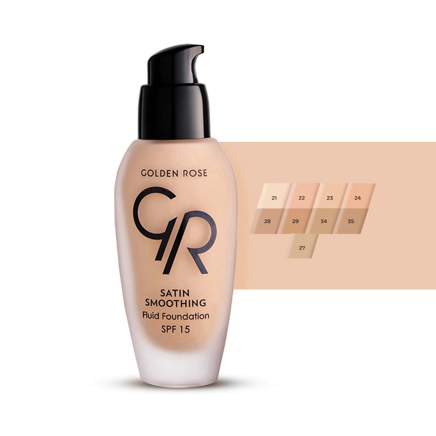 golden rose satin smoothing fluid foundation 35ml