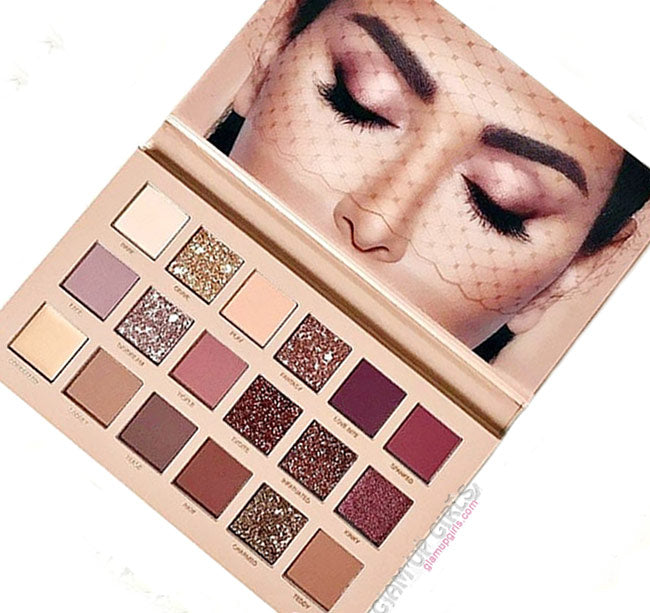 New Nude Eyeshadow Palette The 18 Colors Matte Shimmer Glitter