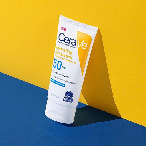 Cerave Hydrating Mineral Sunscreen SPF 50+ 75 ml