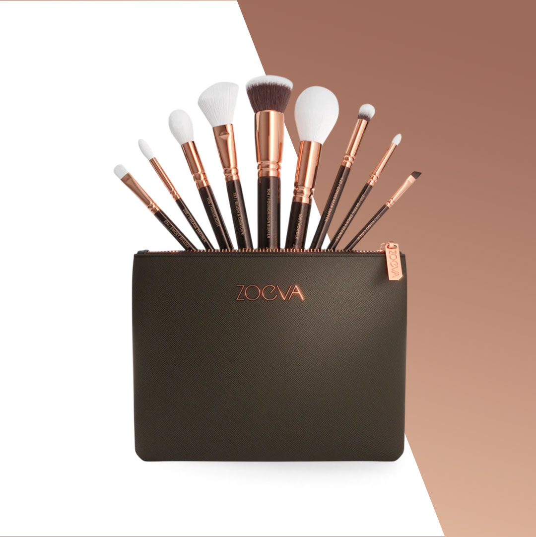 ZOEVA Premium Makeup Brush Set– Pro Finish