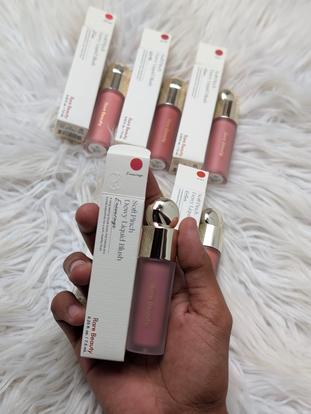 _*Rare Beauty Soft Pinch Blush Liquide Frais Virtue 7.5ml*_ Made in Italy