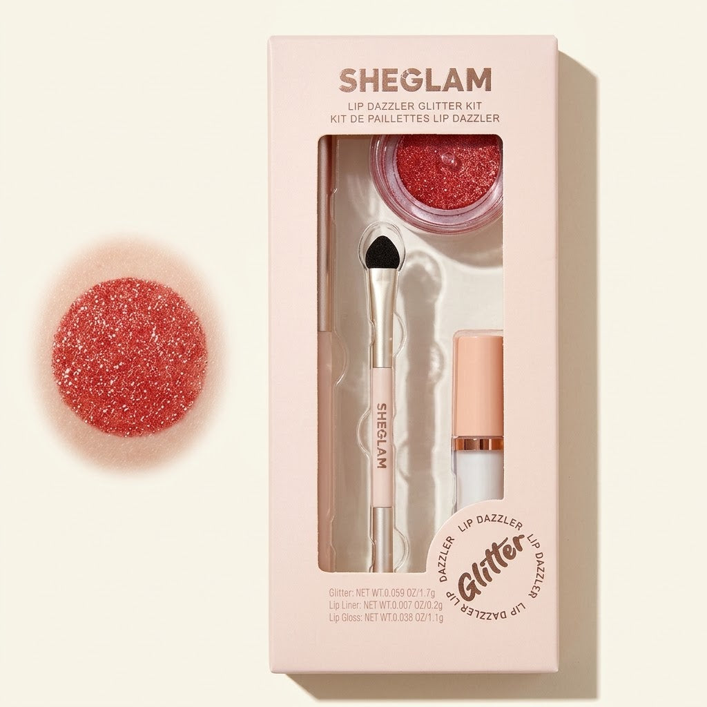 Sheglam Lip Dazzler Gliter Kit