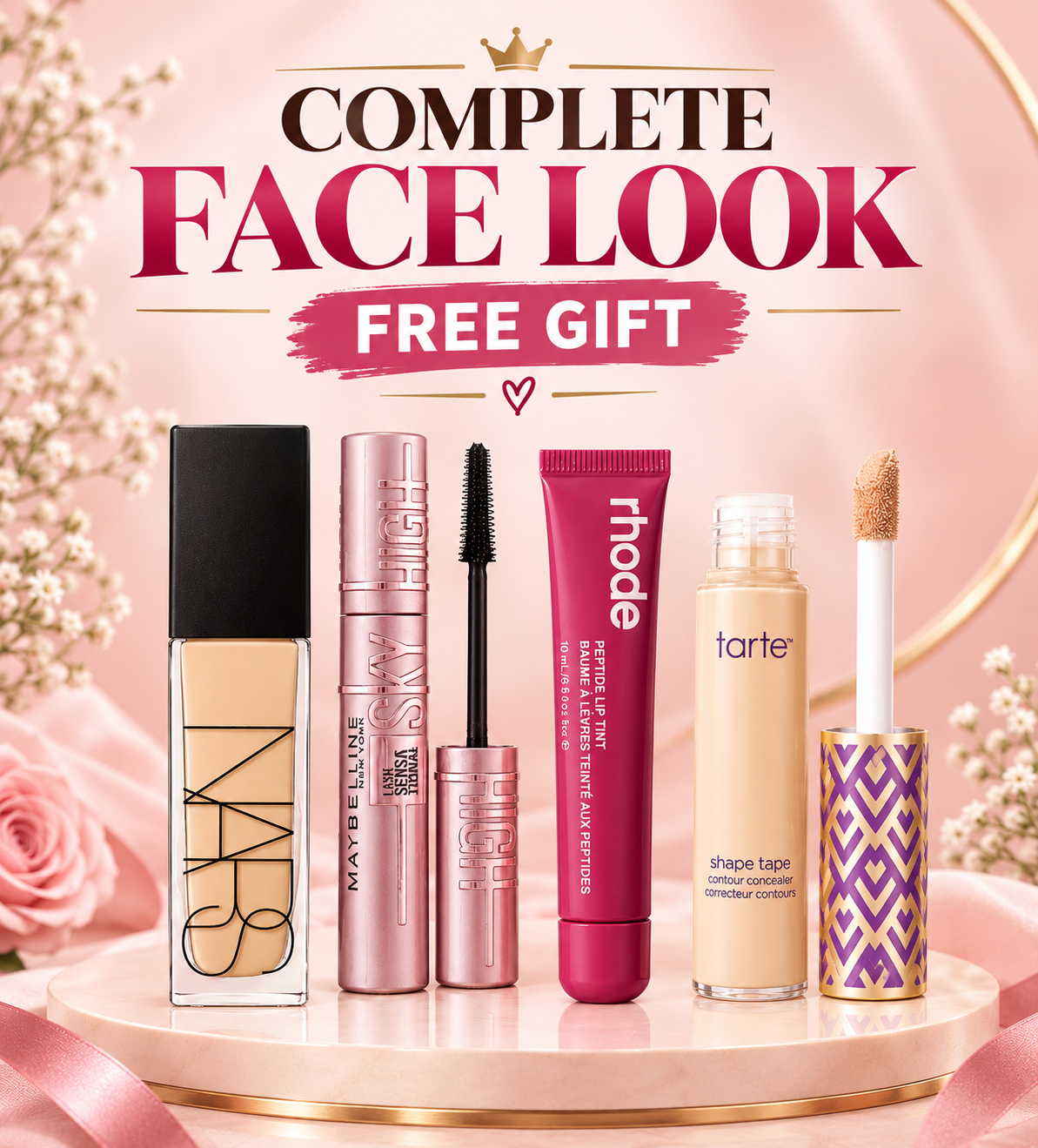COMPLETE  FACE LOOK FREE GIFT