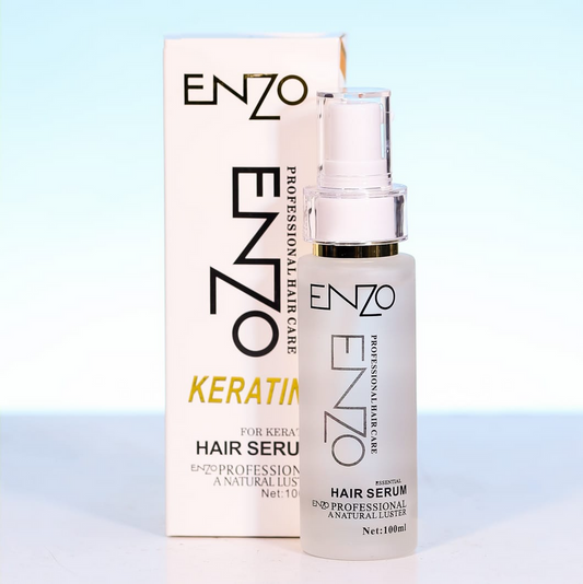 ENZO  Smooth And Shiny keratin Hair Serum 100% Original