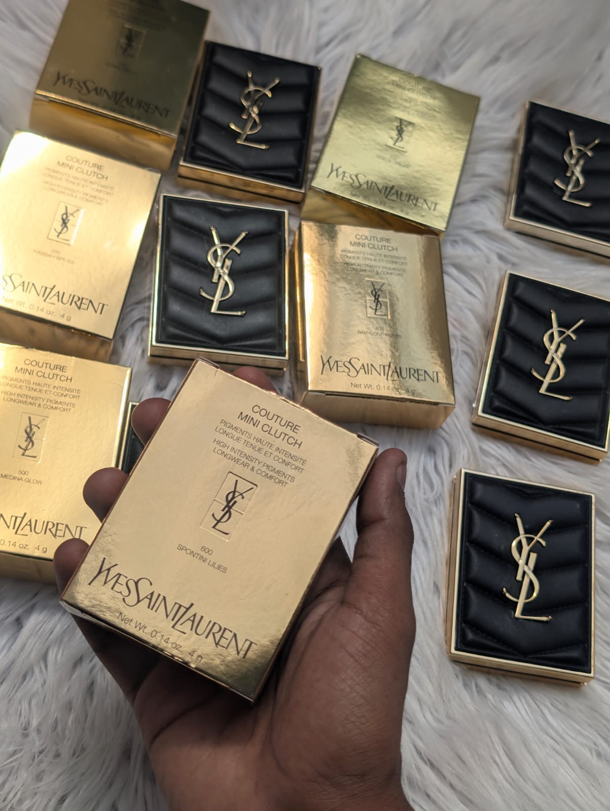 Yves Saint Laurent YSL Couture Mini Clutch