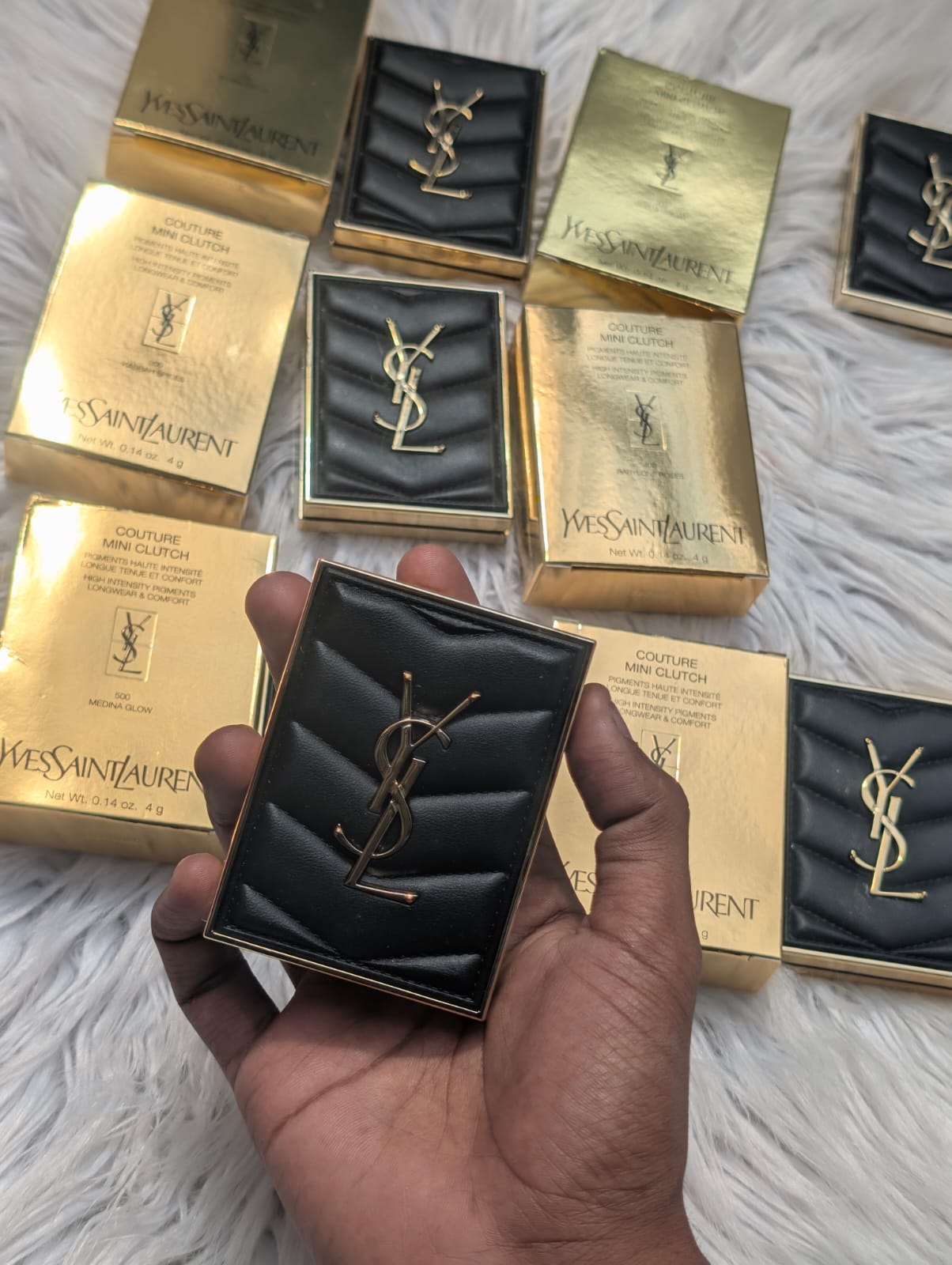 Yves Saint Laurent YSL Couture Mini Clutch