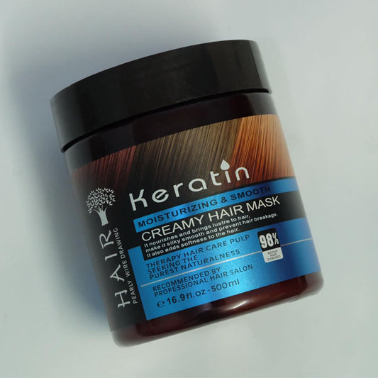 Keratin Hair Mask to Make Hair soft Smooth and Shiny 500ml