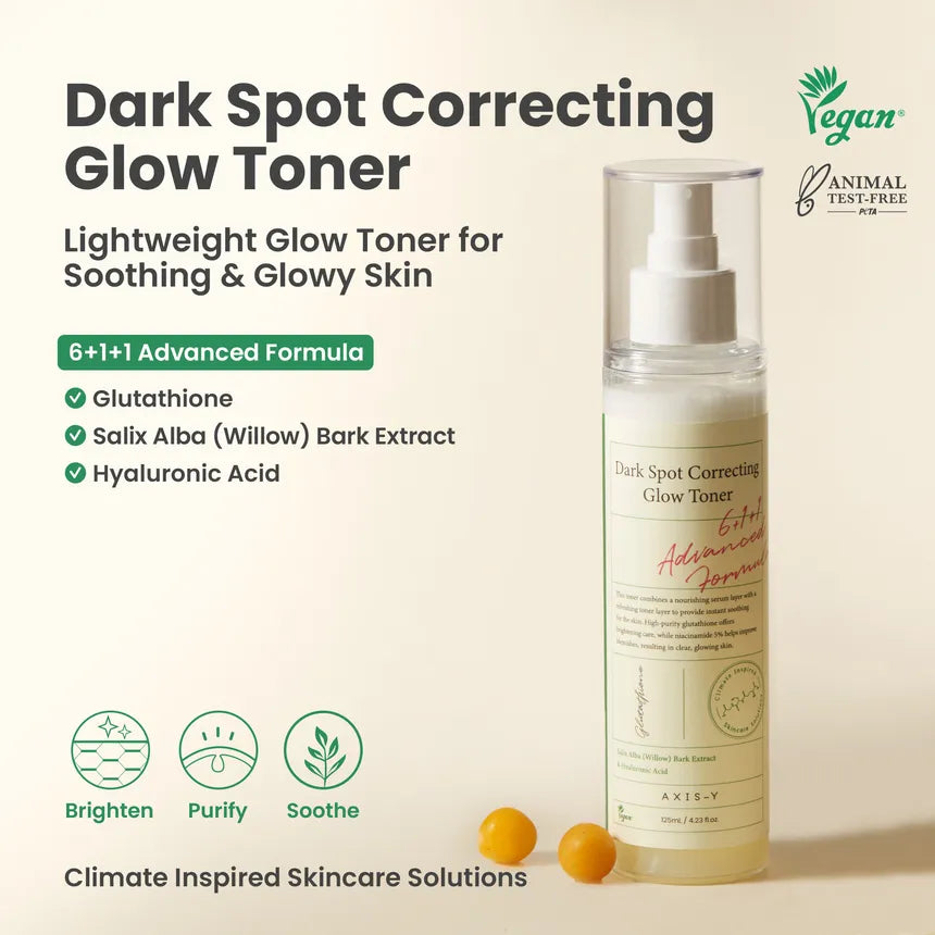 AXIS-Y Dark Spot Correcting Glow Toner 125ml