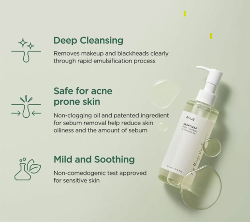 Anua Heartleaf Pore Control Cleansing Oil - 200ml