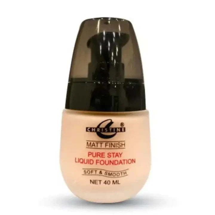 Christine Matt Finish Pure Stay Liquid Foundation 40ml