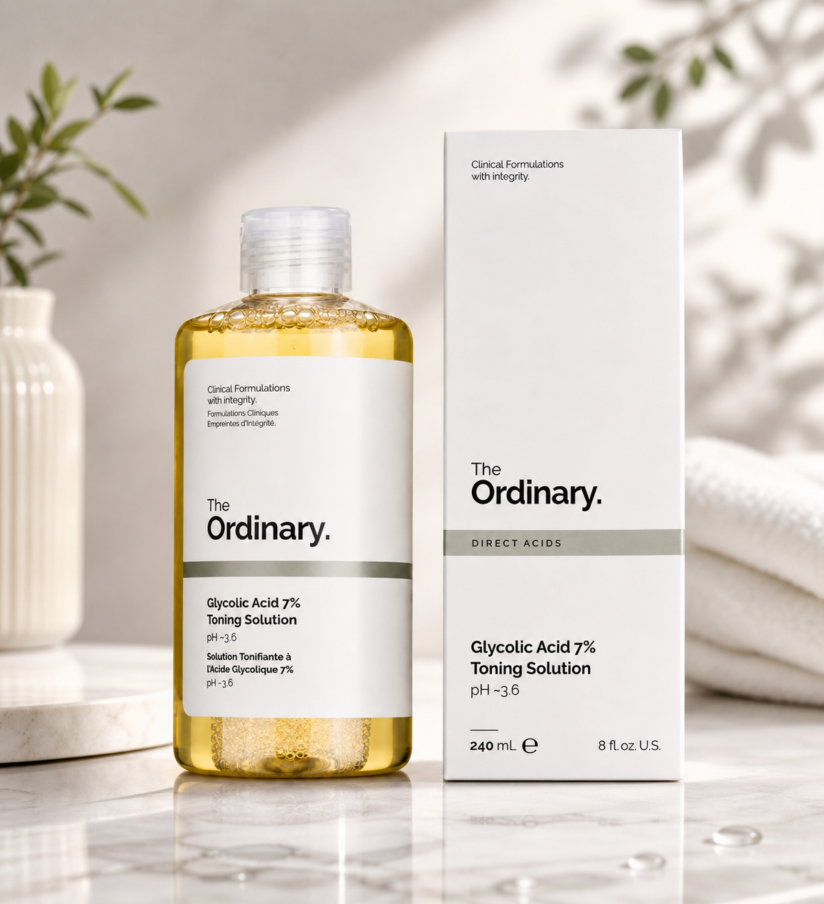 THE ORDINARY Glycolic Acid 7% Toning Solution, 240ml