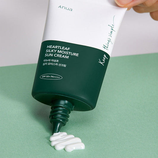 Anua Heartleaf Silky Moisture Sunscreen - 50ml