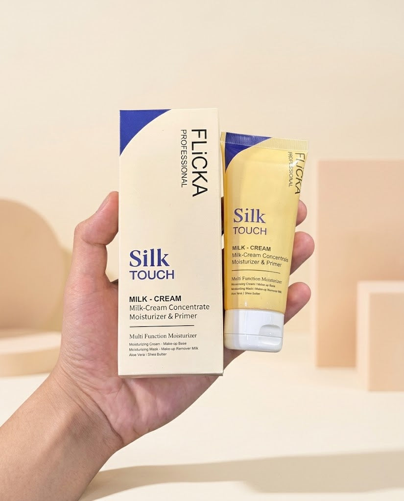 Flicka Professional Silk Touch Moisturizer & Makeup Primer Orignal Barcode Scan
