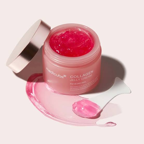 Medicube Collagen Jelly Cream: 110ml For Instant Glass Skin Glow.