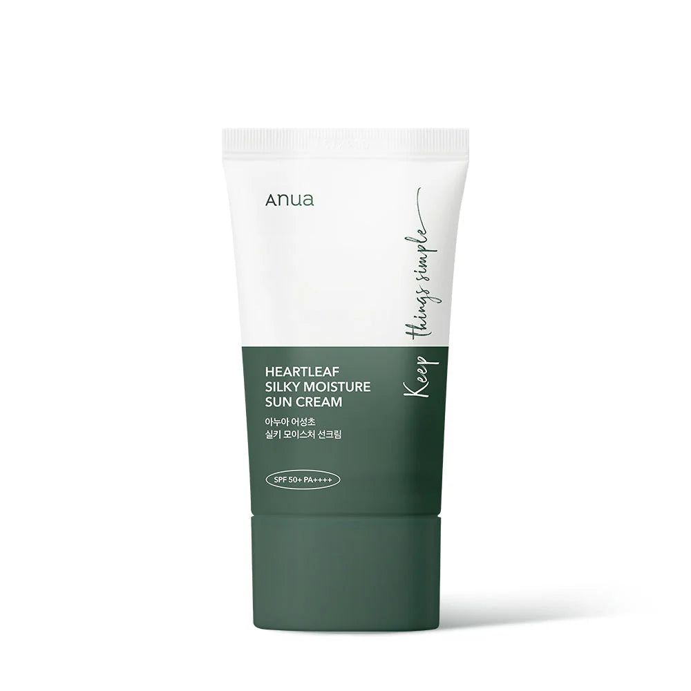 Anua Heartleaf Silky Moisture Sunscreen - 50ml