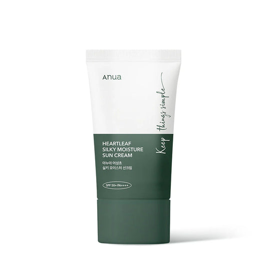 Anua Heartleaf Silky Moisture Sunscreen - 50ml