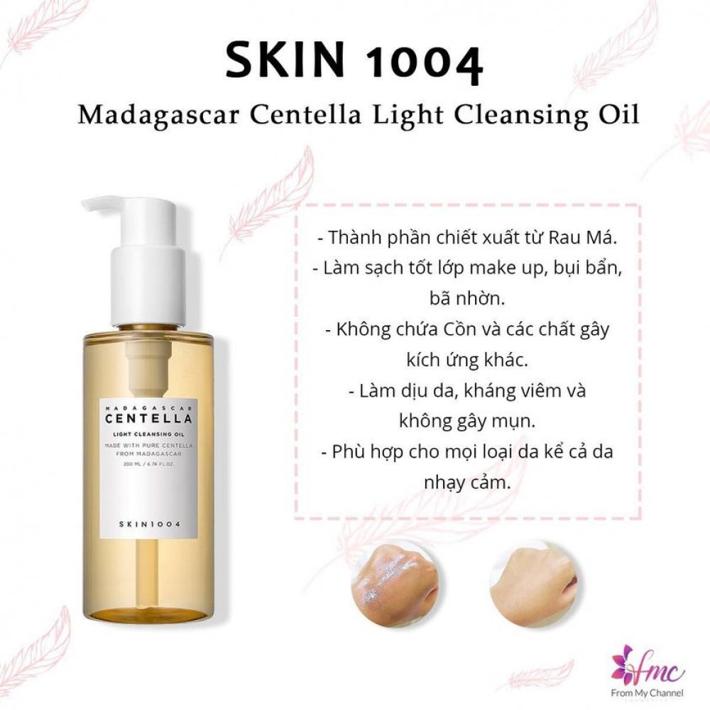 Centella Skin1004 Madagascar Light Cleansing Oil 200ml